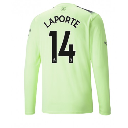 Dres Manchester City Aymeric Laporte #14 Rezervni 2022-23 Dugi Rukav